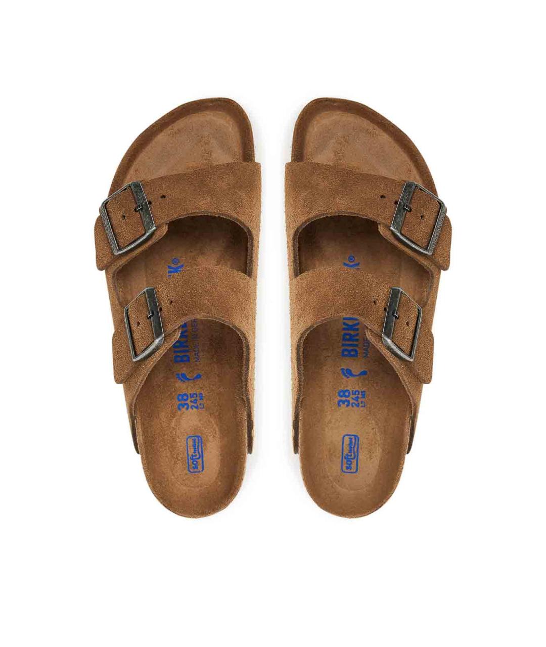 BIRKENSTOCK Серые текстильные сандалии, фото 3