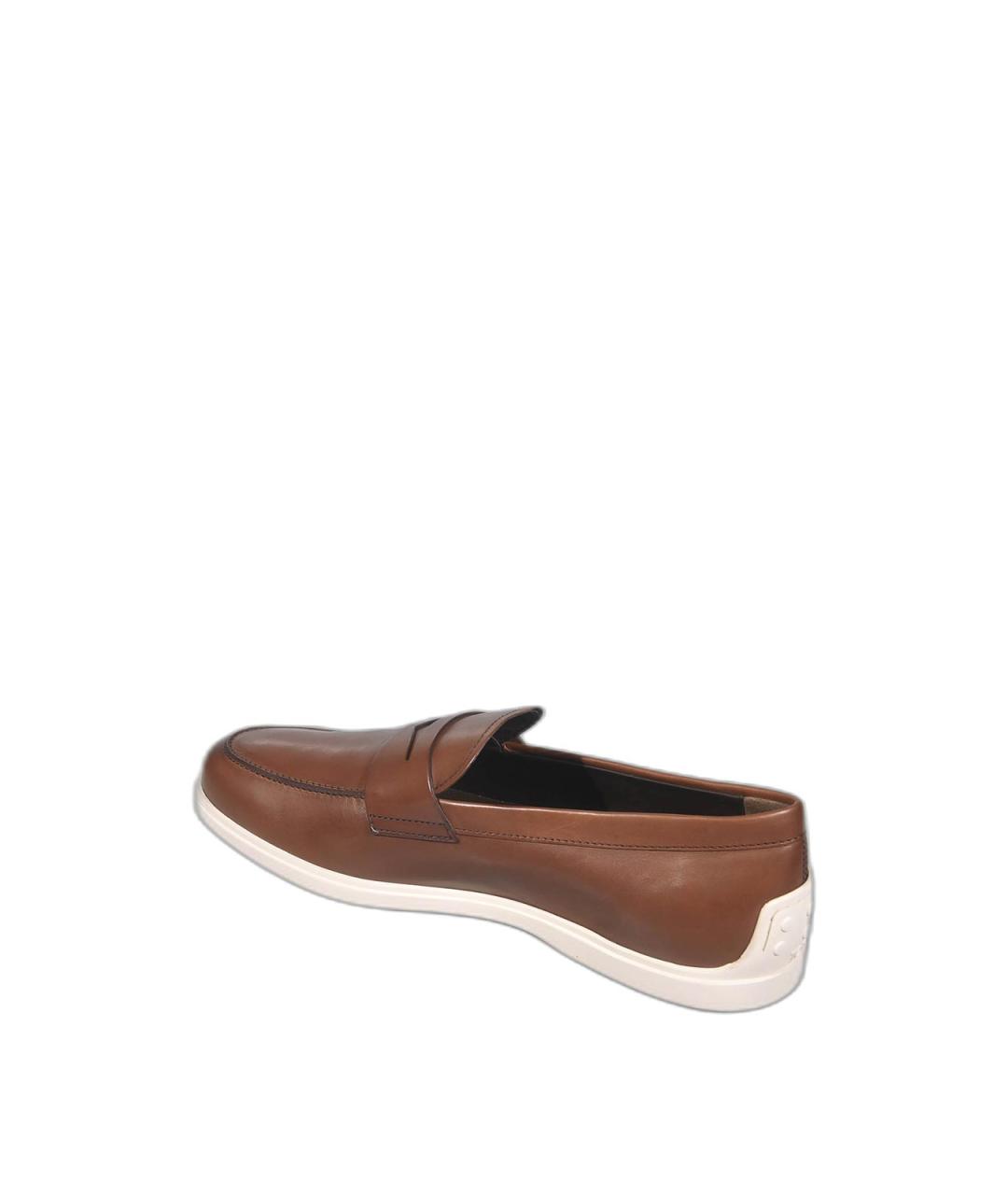 TOD'S Коричневые лоферы, фото 3