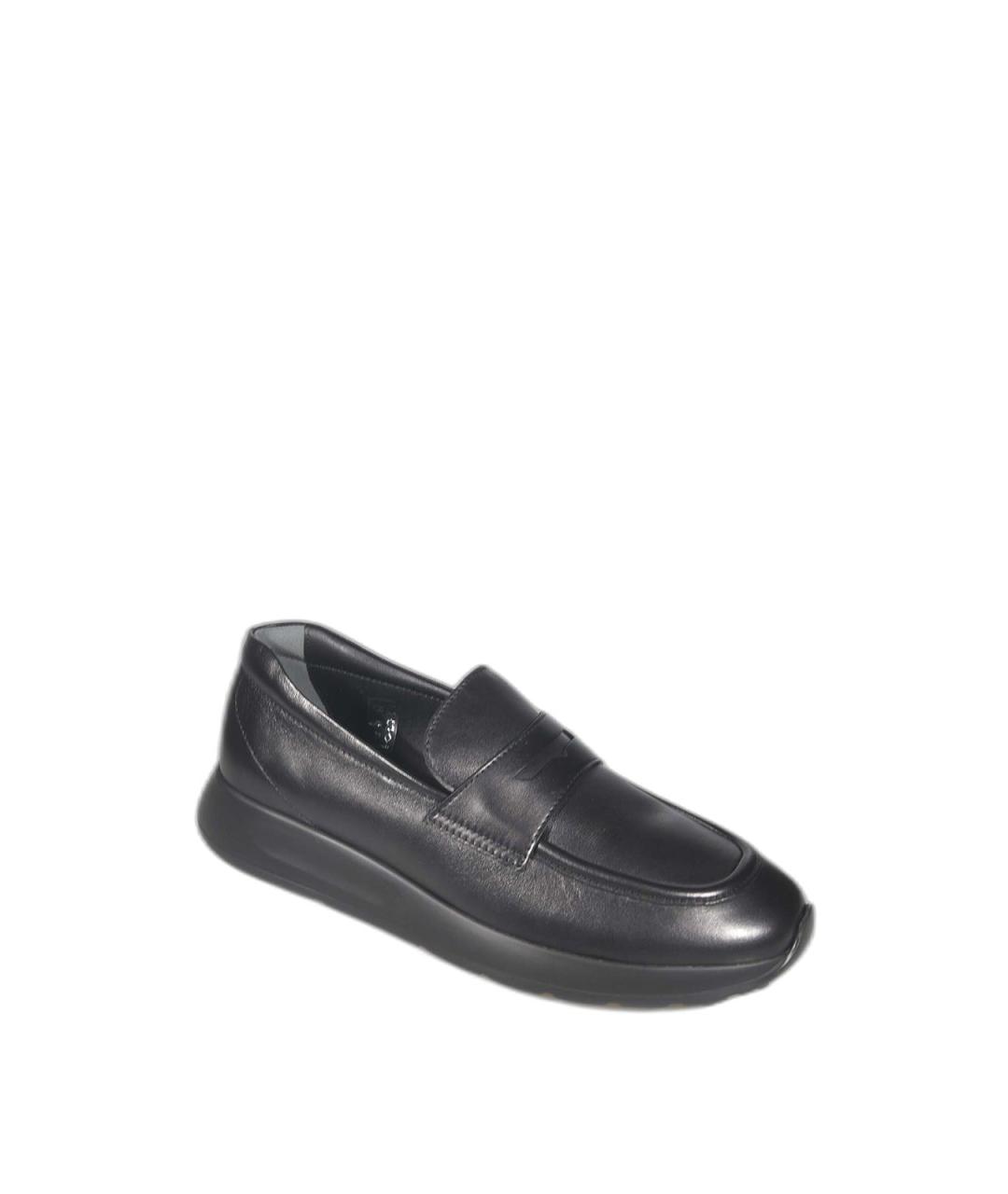 TOD'S Серые кожаные слипоны, фото 2