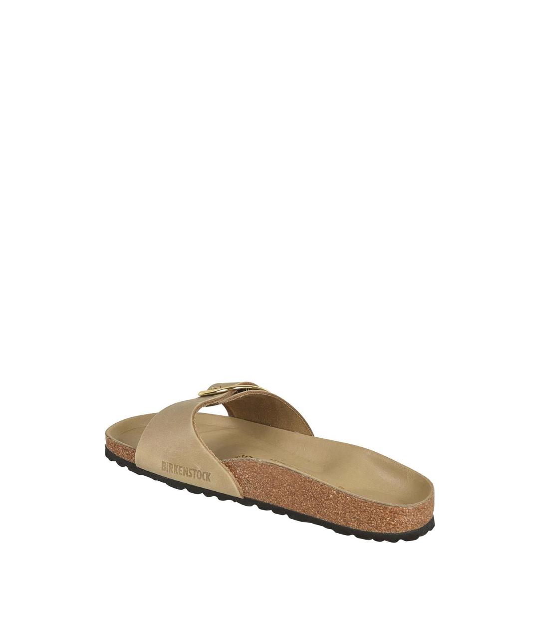 BIRKENSTOCK Коричневые текстильные сандалии, фото 3