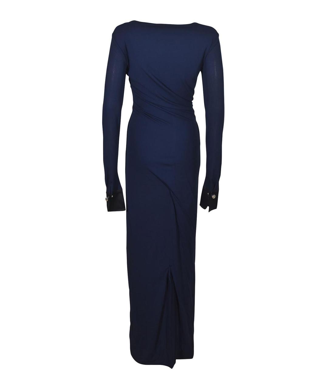 LANVIN Синее повседневное платье, фото 2