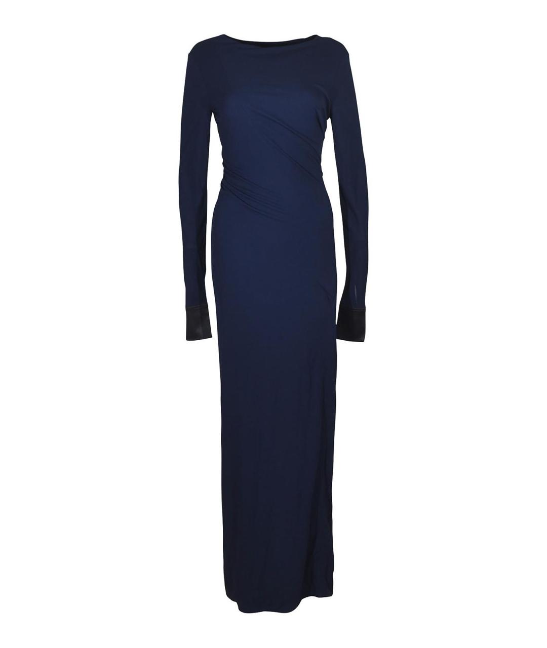 LANVIN Синее повседневное платье, фото 1