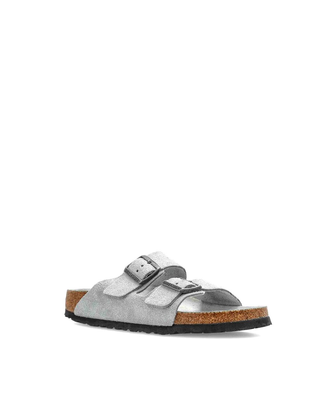 BIRKENSTOCK Серые текстильные сандалии, фото 2