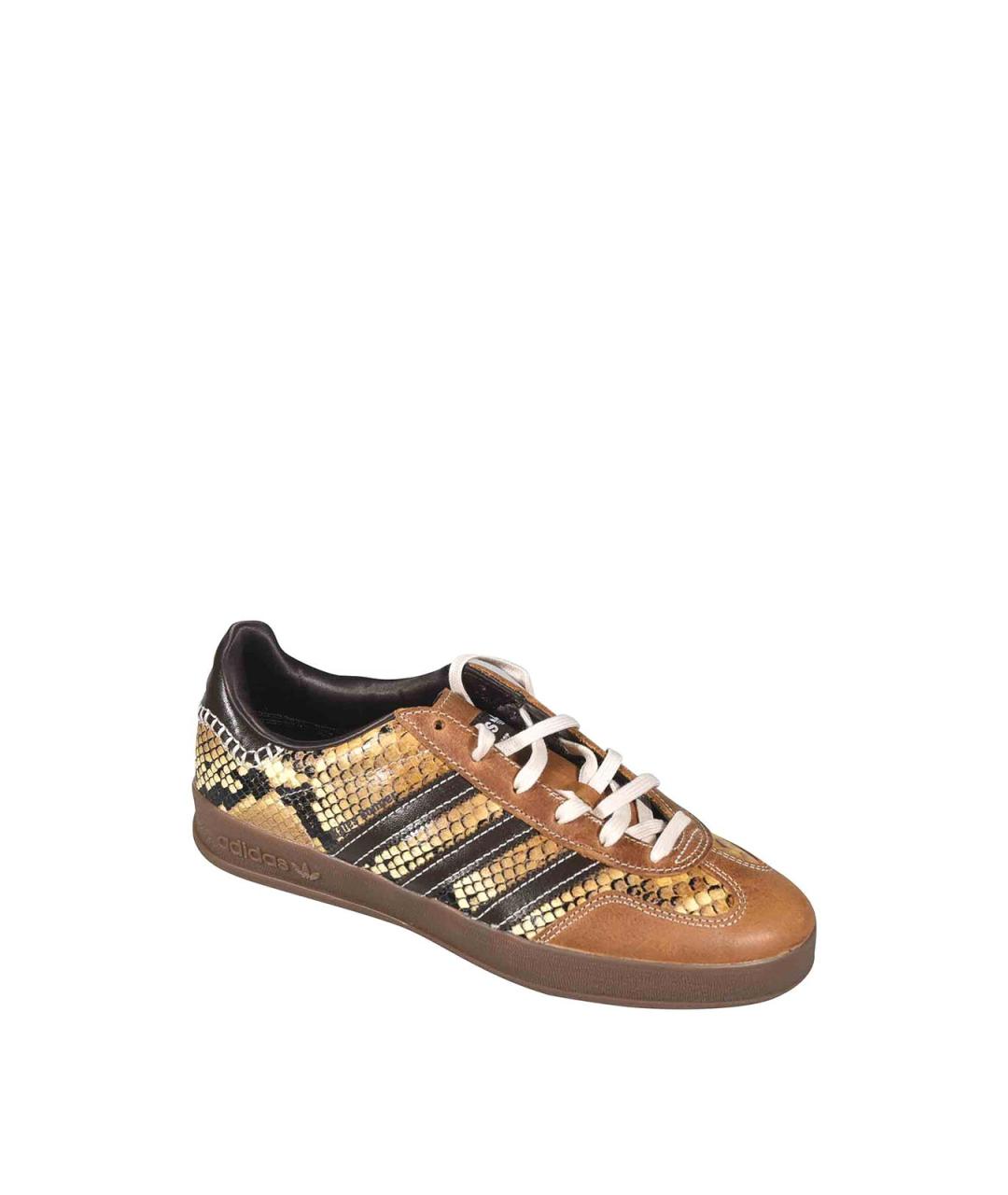 ADIDAS Зеленые текстильные низкие кроссовки / кеды, фото 2