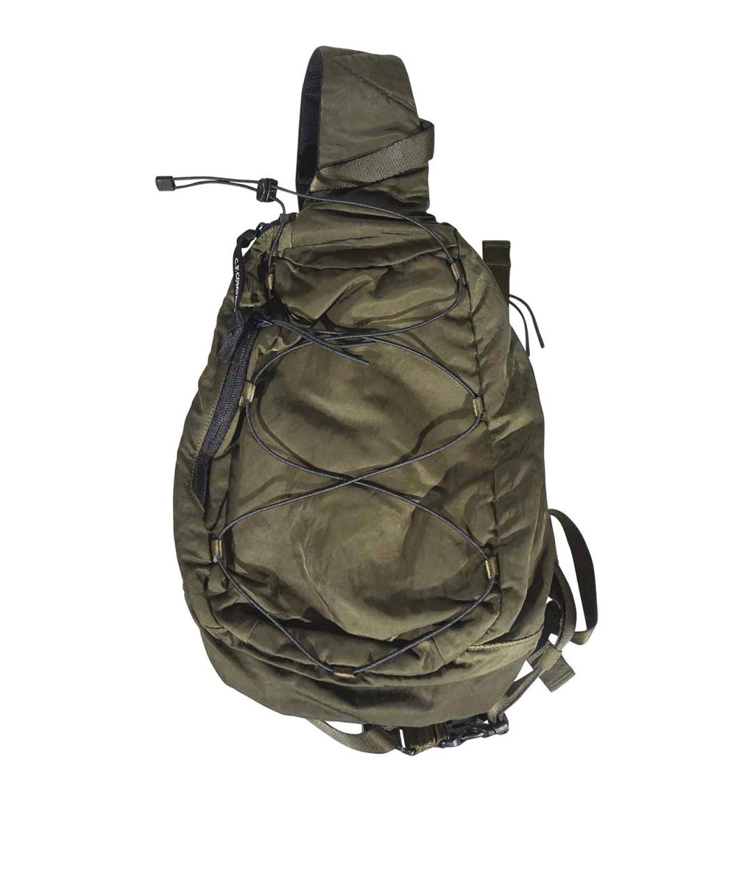 CP COMPANY Зеленый тканевый рюкзак, фото 1