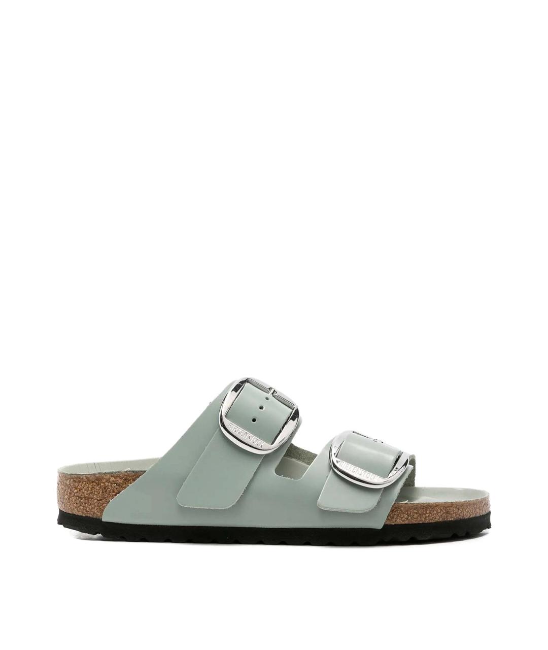 BIRKENSTOCK Бирюзовые текстильные сандалии, фото 1