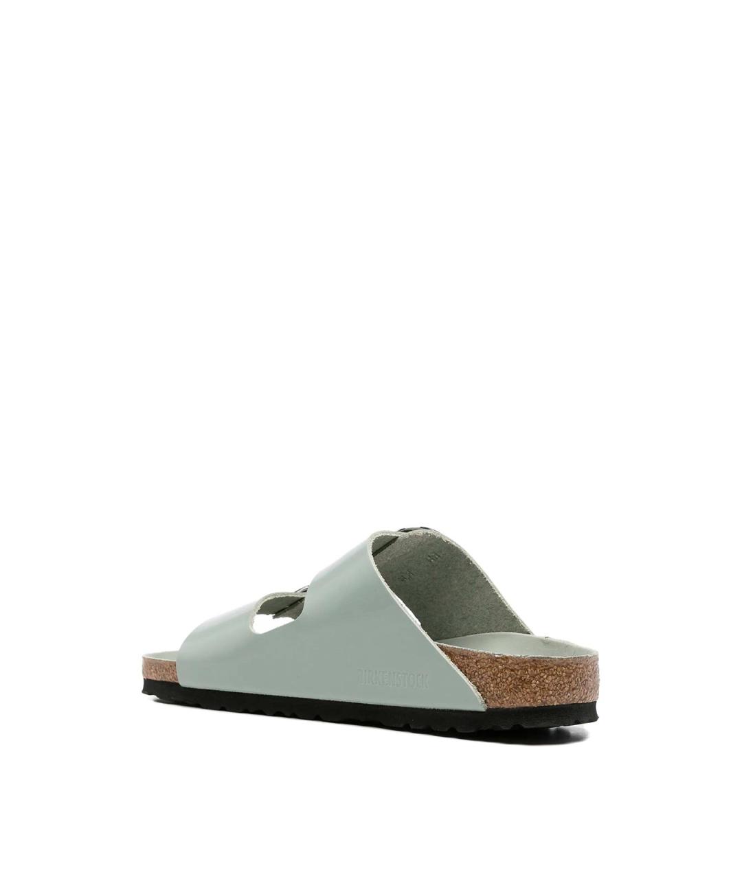 BIRKENSTOCK Бирюзовые текстильные сандалии, фото 4