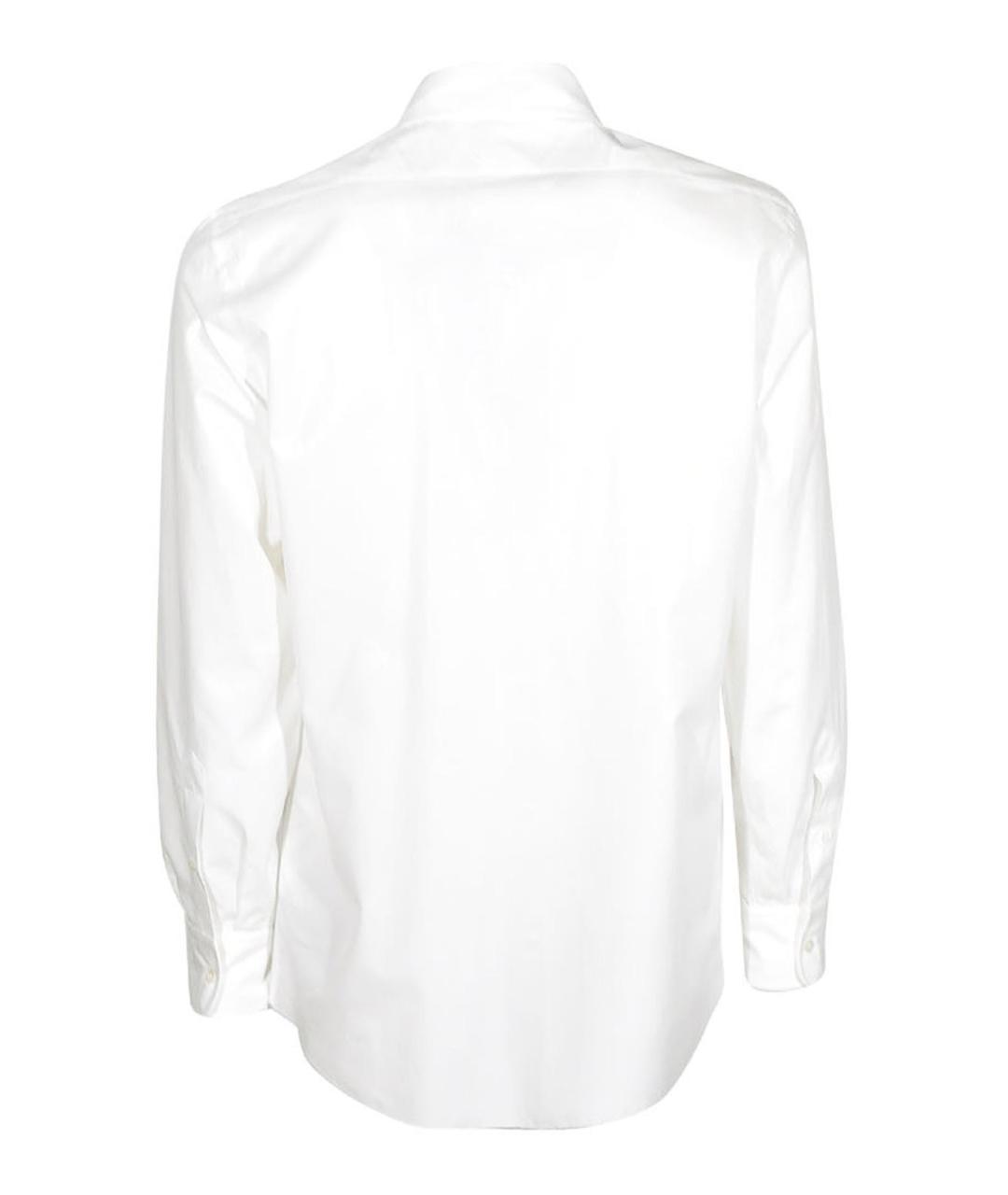 MAISON MARGIELA Белая хлопковая классическая рубашка, фото 2