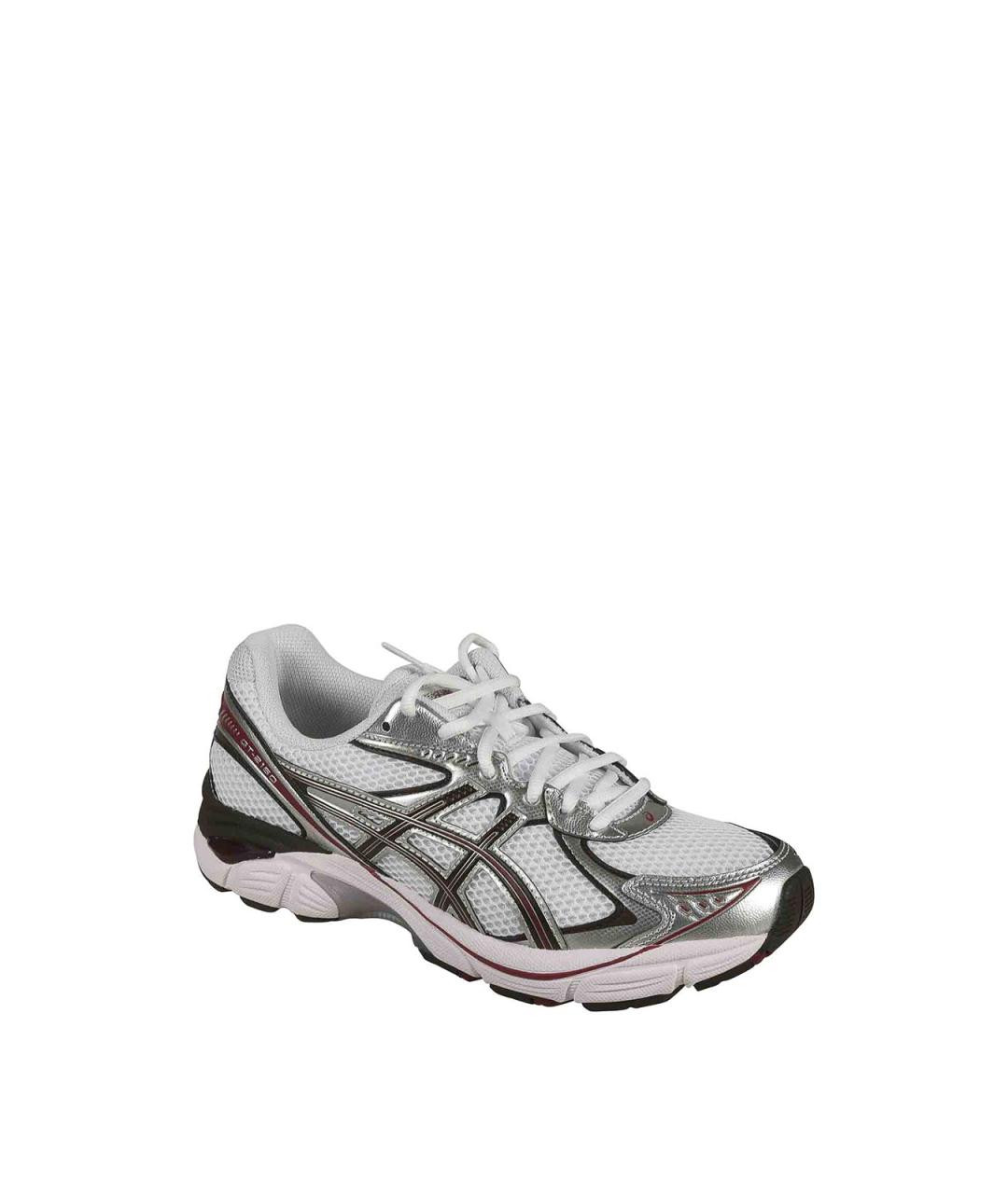 ASICS Серебряные текстильные низкие кроссовки / кеды, фото 2