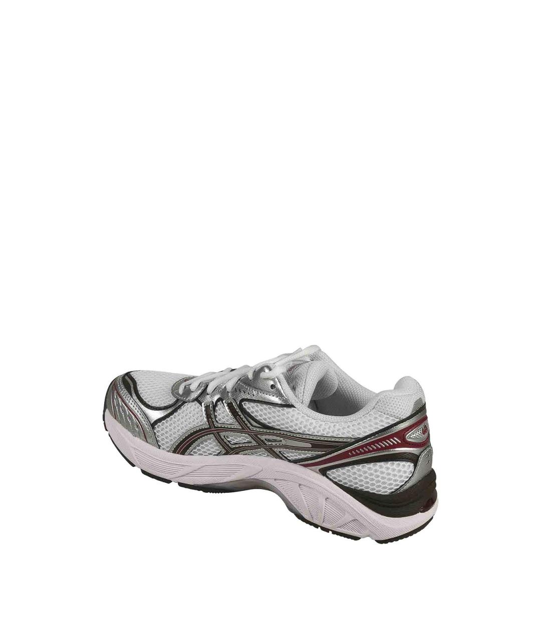 ASICS Серебряные текстильные низкие кроссовки / кеды, фото 3