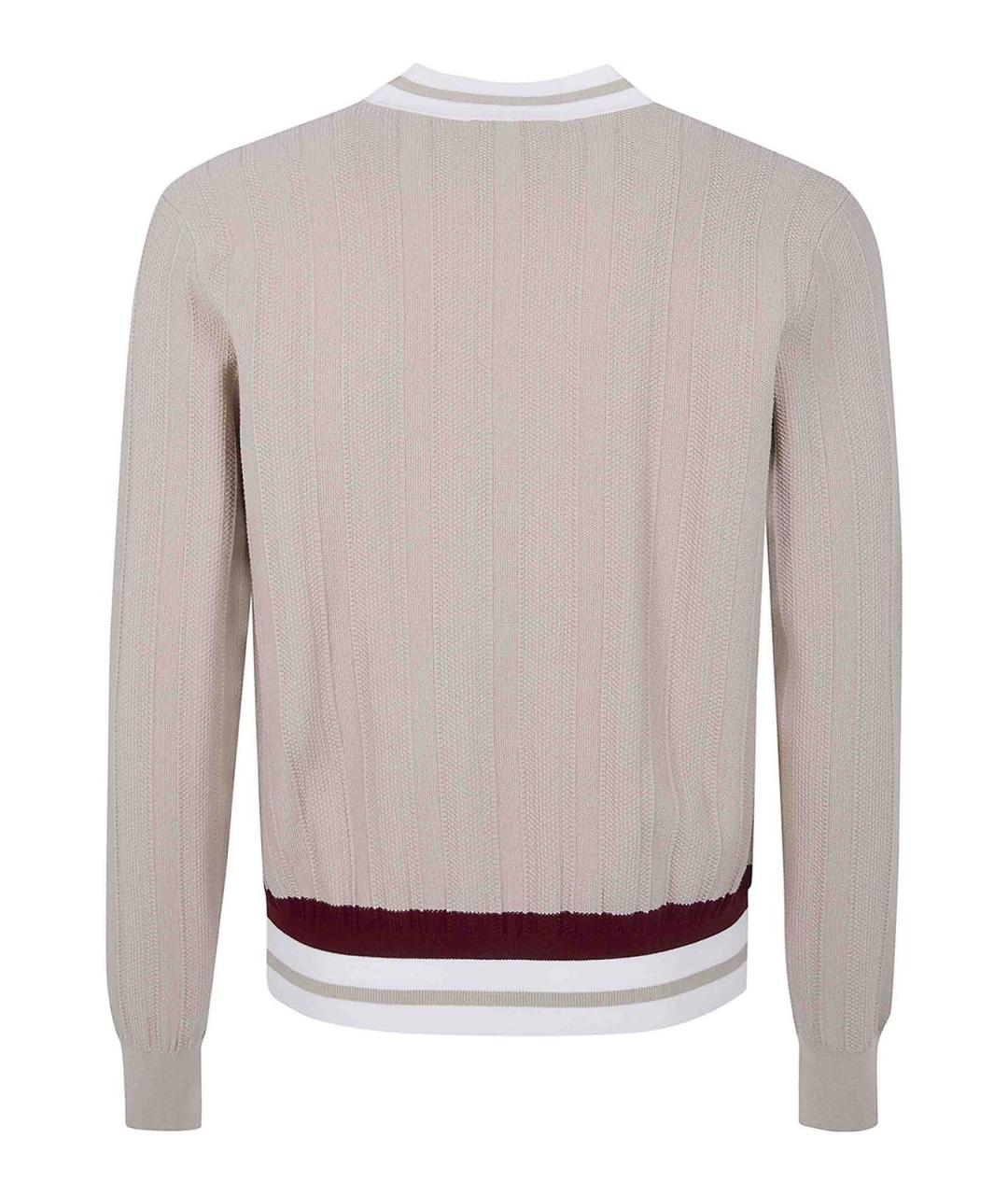 DRIES VAN NOTEN Розовый полиэстеровый кардиган, фото 2