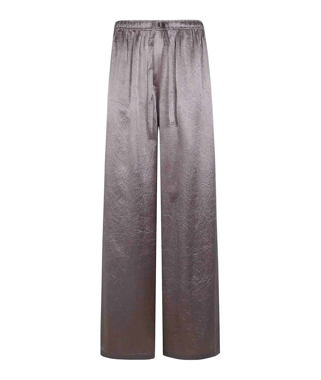 FILIPPA K Коричневые ацетатные брюки широкие, фото 1