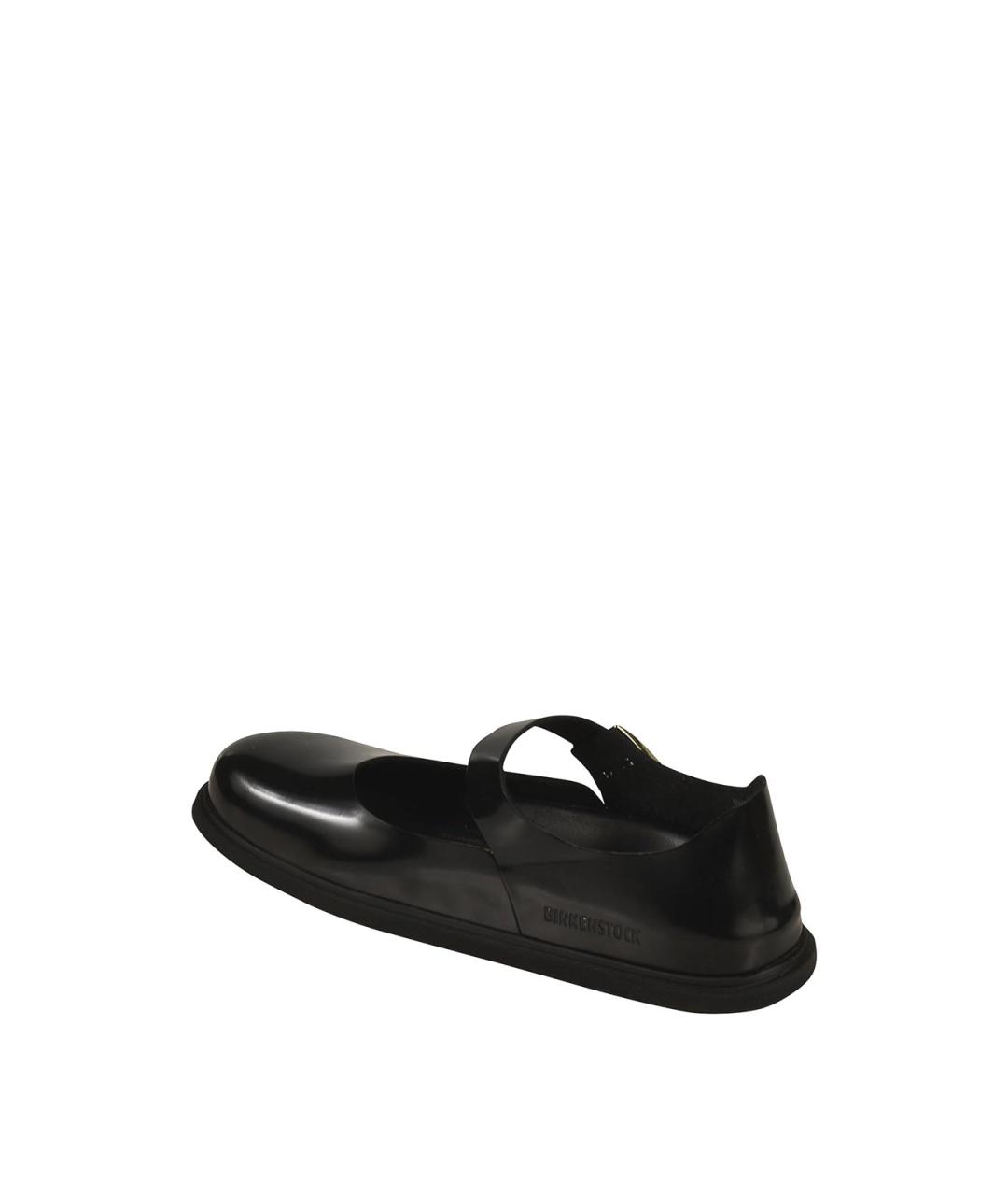 BIRKENSTOCK Черные кожаные сандалии, фото 3