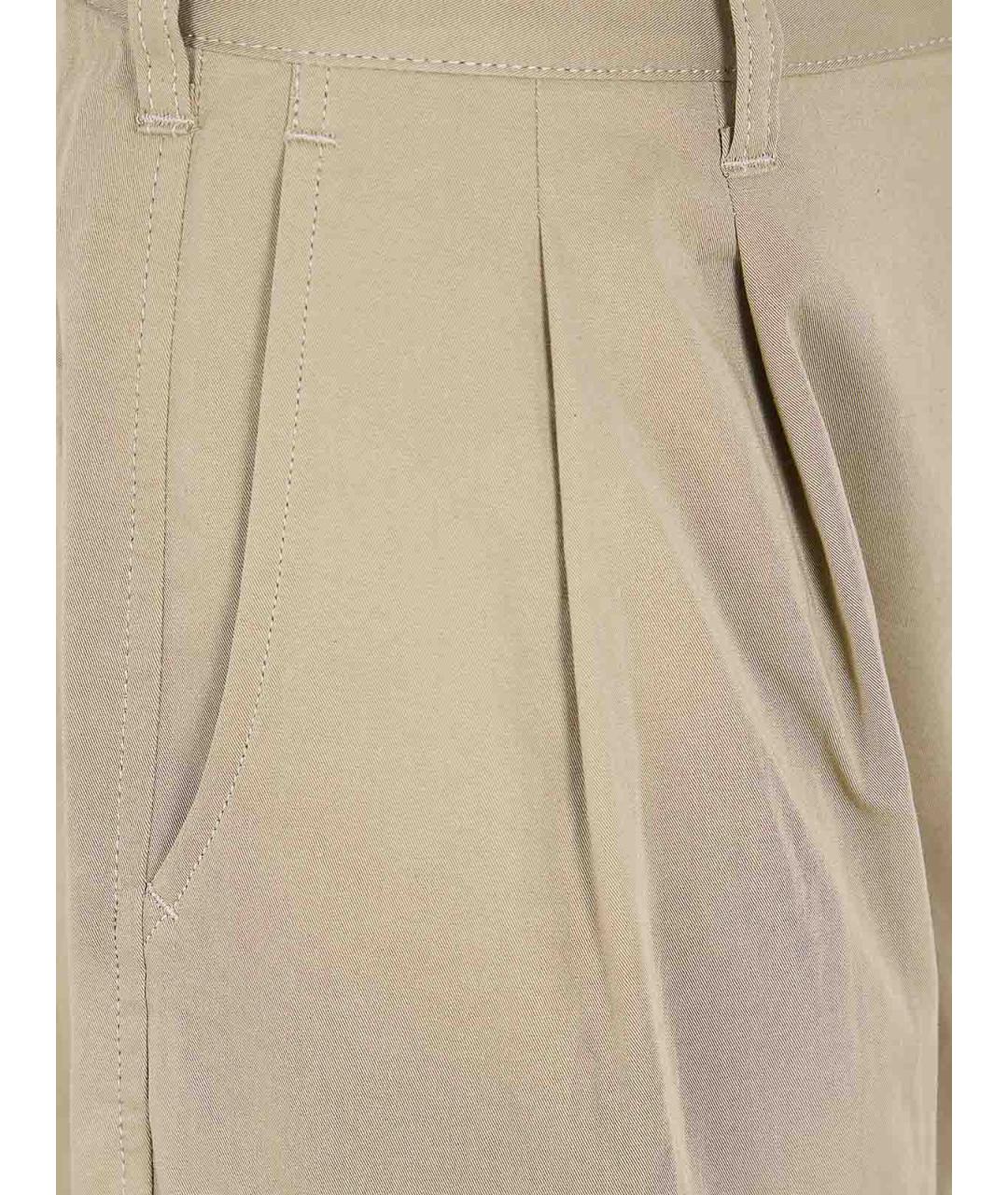 COMME DES GARÇONS HOMME PLUS Бежевые хлопковые повседневные брюки, фото 3