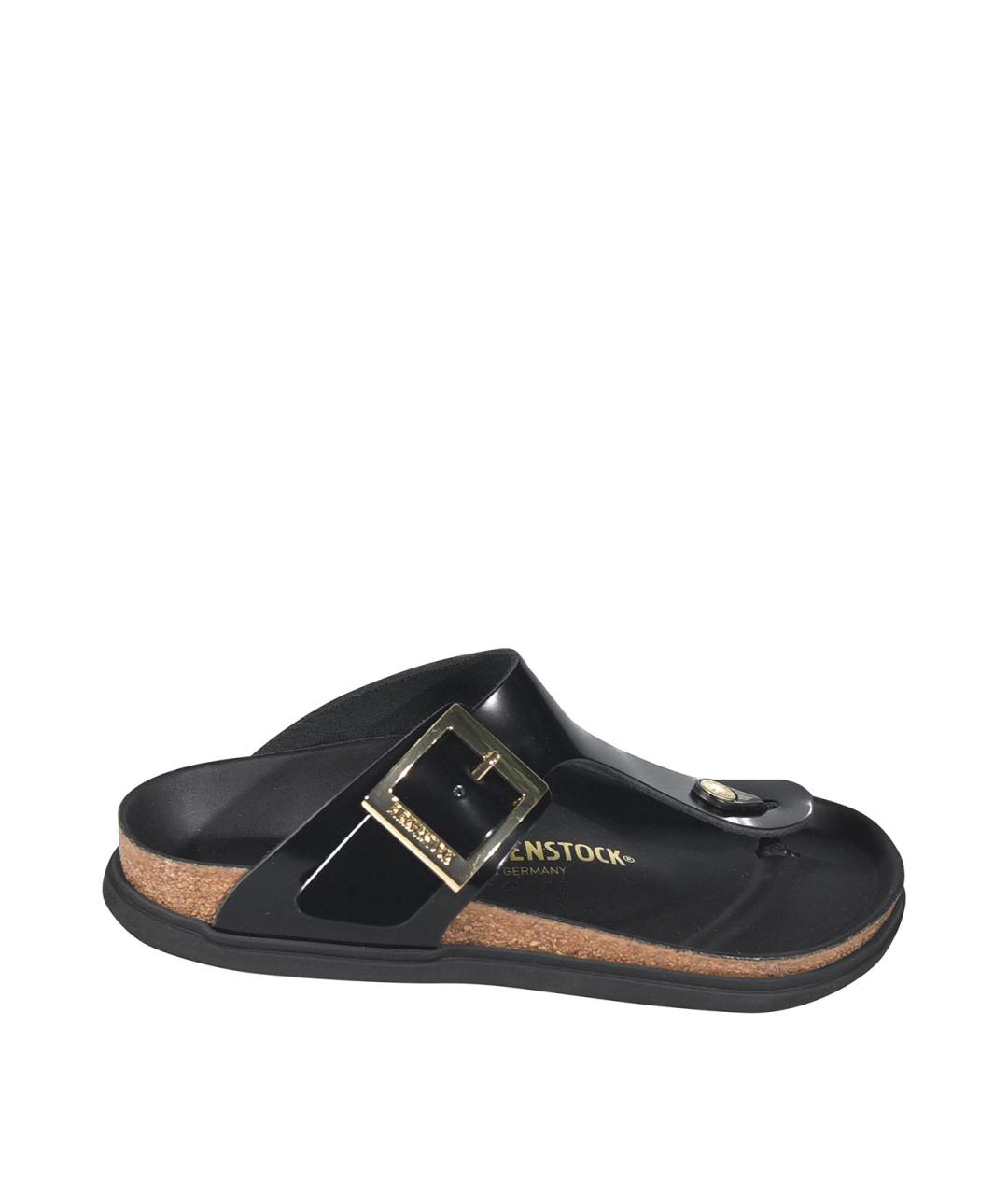 BIRKENSTOCK Черные текстильные сандалии, фото 1