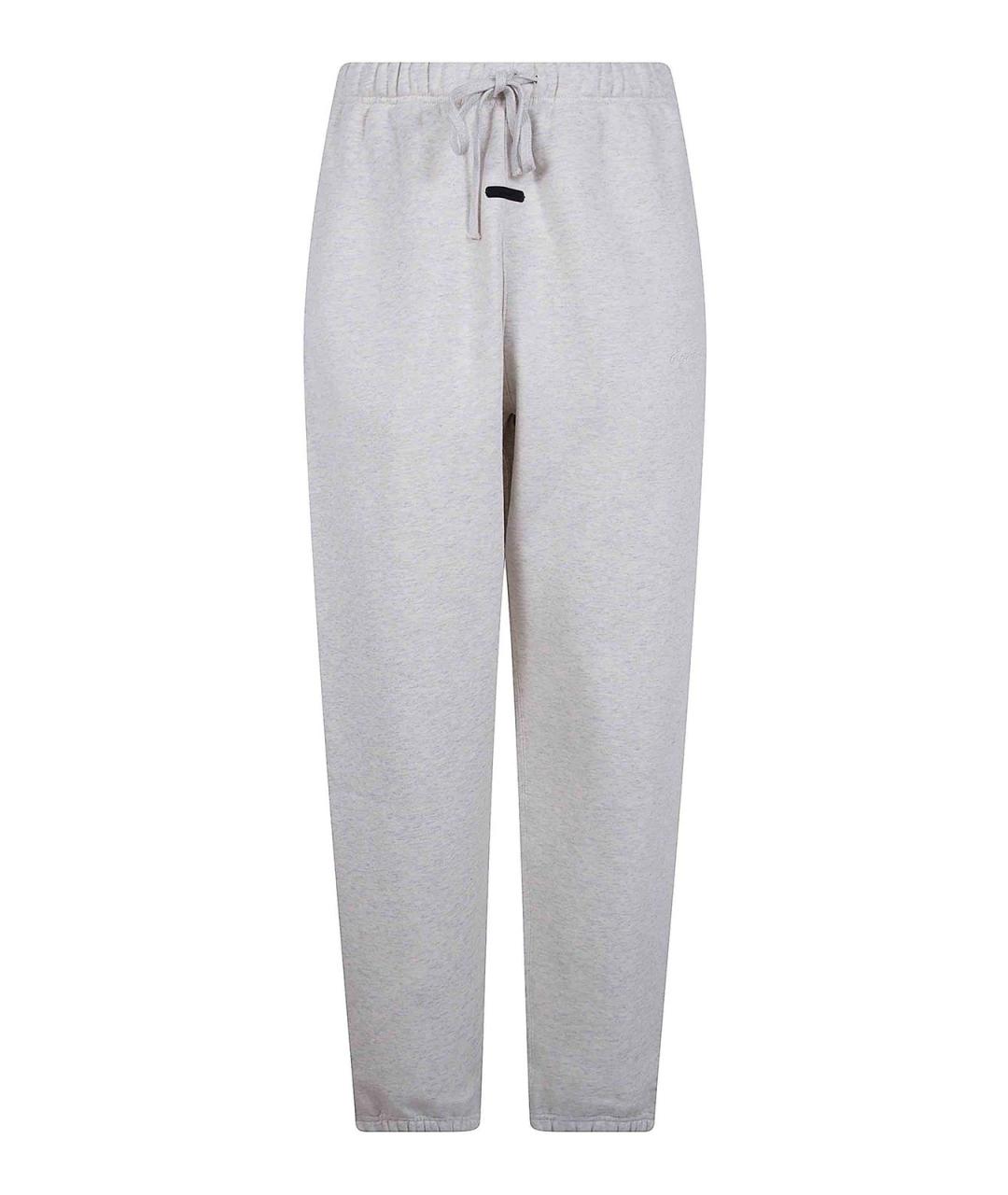 FEAR OF GOD Серые хлопковые повседневные брюки, фото 1