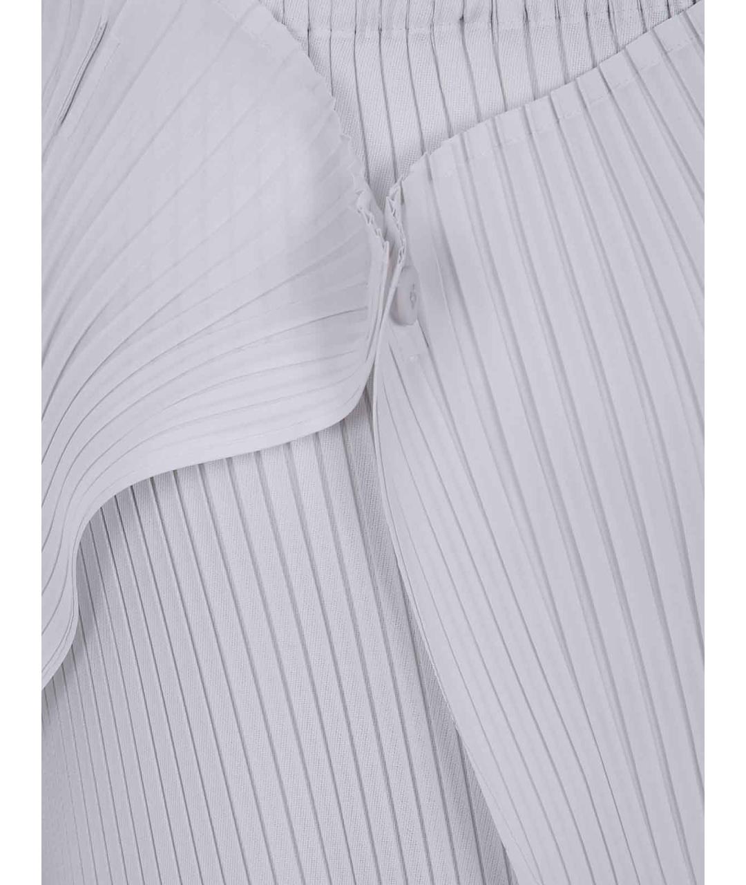 ISSEY MIYAKE Зеленая полиэстеровая юбка макси, фото 3