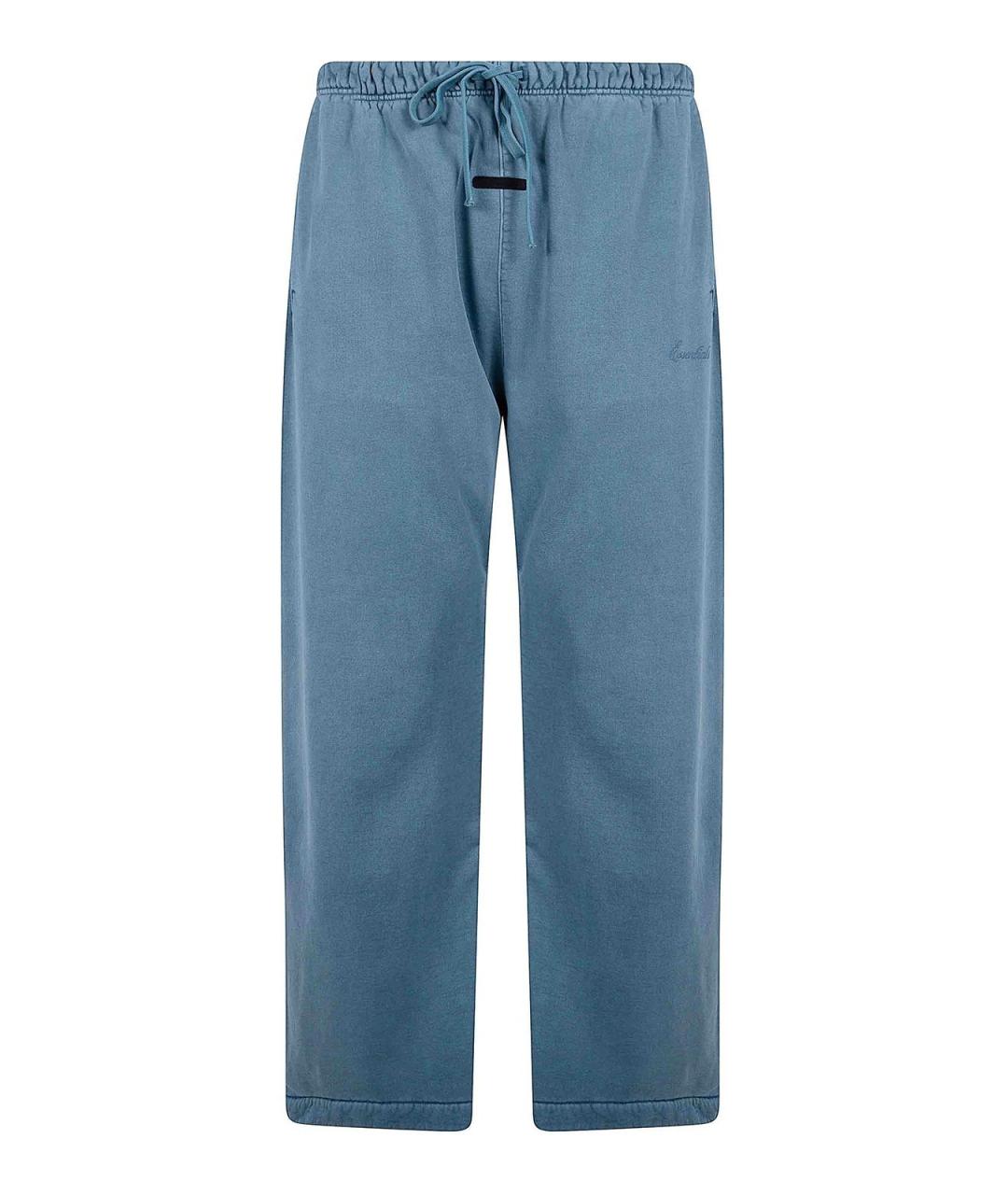 FEAR OF GOD Синие хлопковые повседневные брюки, фото 1