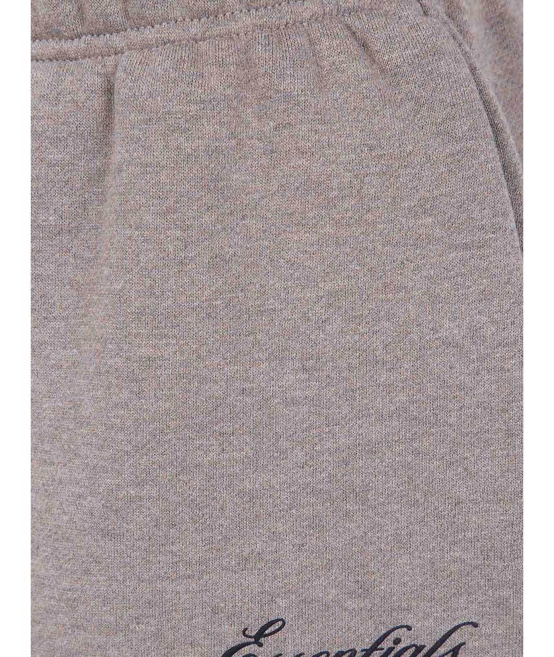 FEAR OF GOD Серые хлопковые шорты, фото 3