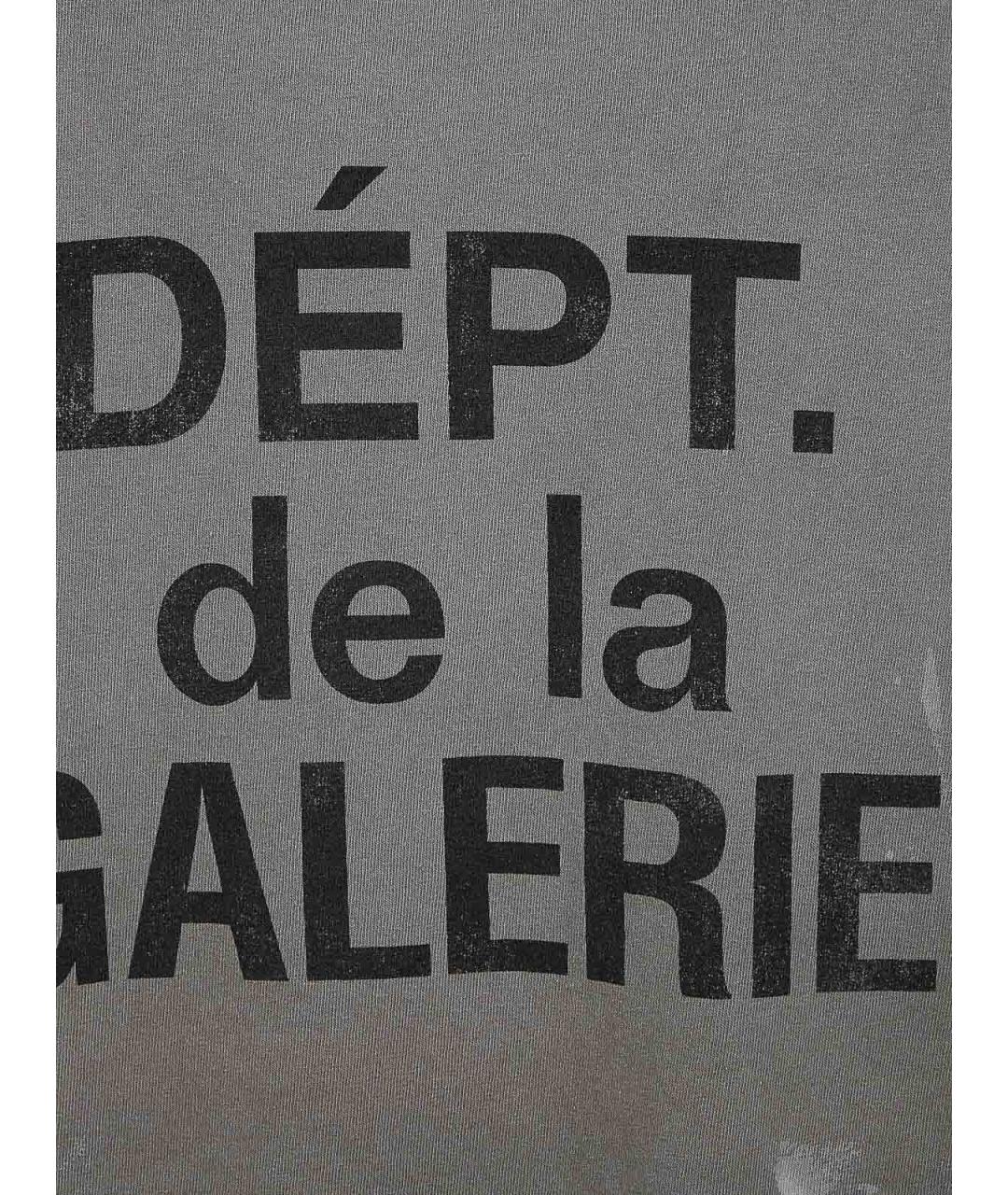 Gallery Dept Зеленая хлопковая футболка, фото 3