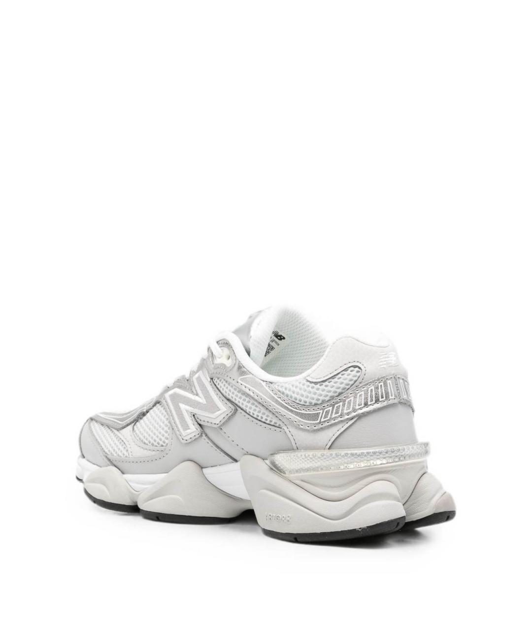 NEW BALANCE Белые текстильные кроссовки, фото 3