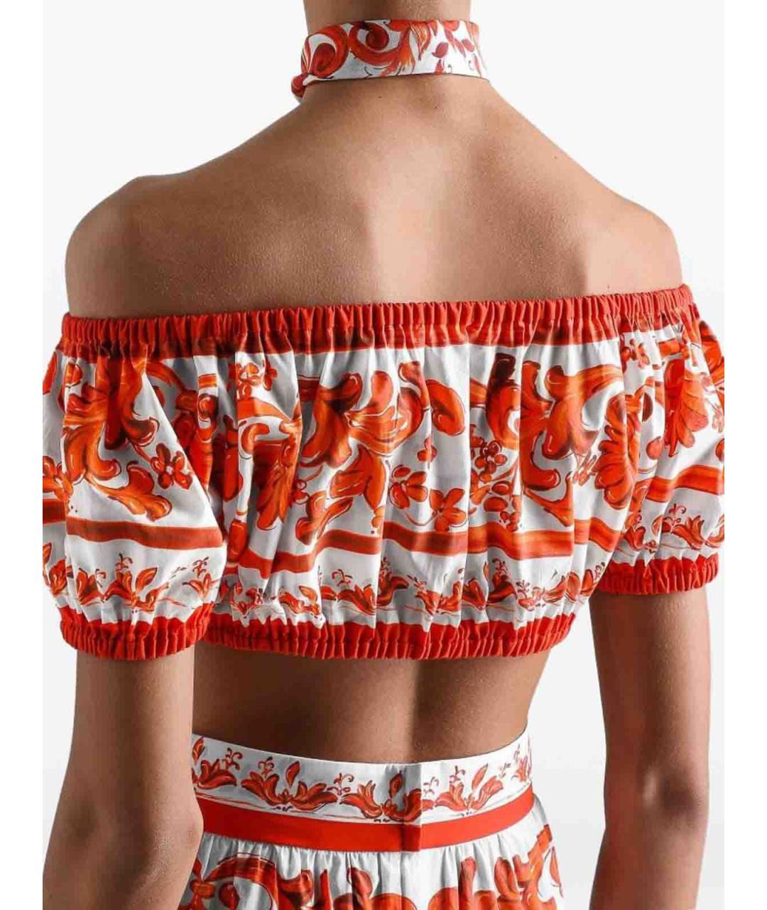 DOLCE&GABBANA Мульти хлопковая майка, фото 2