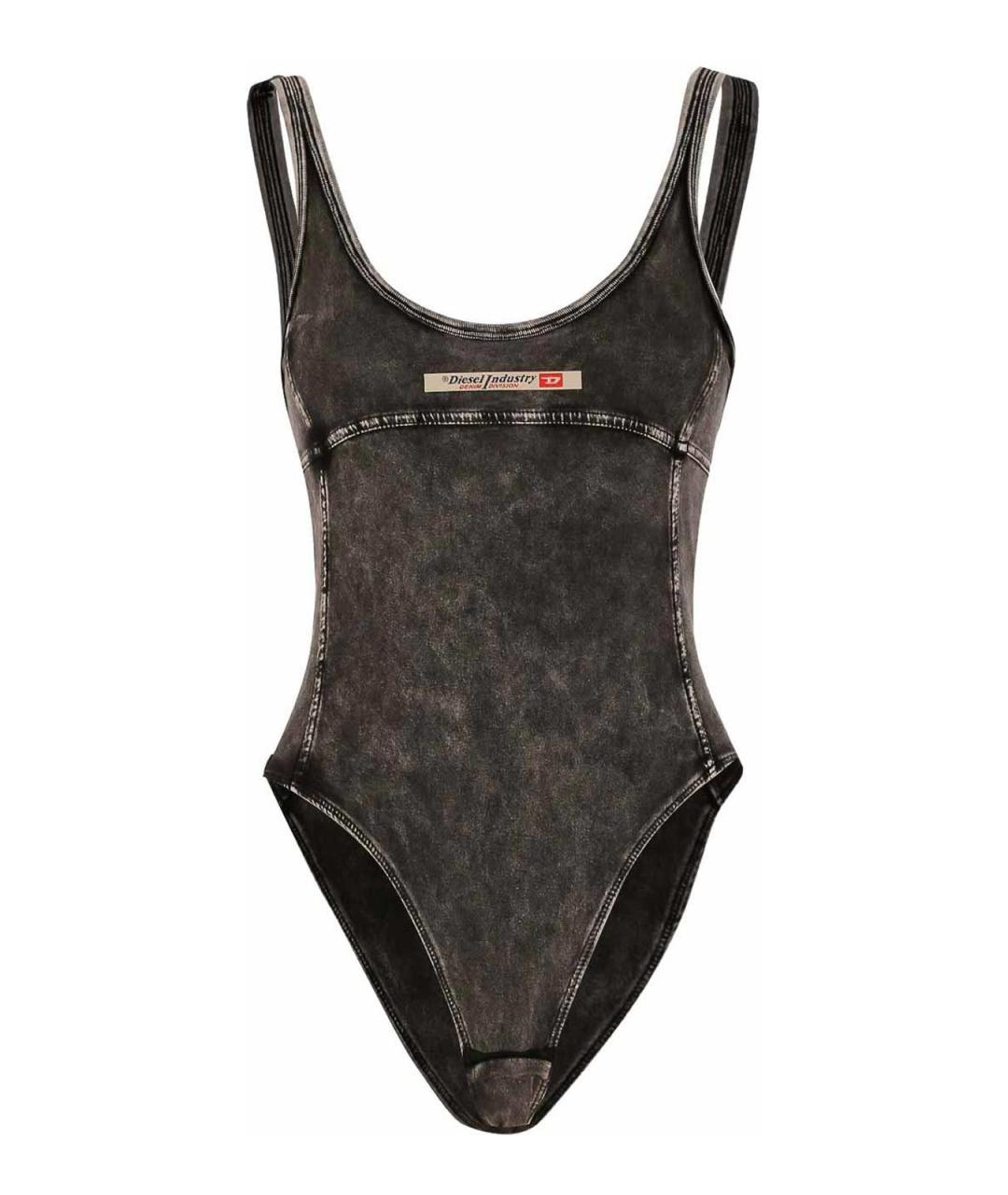 DIESEL Черное хлопковое боди, фото 1