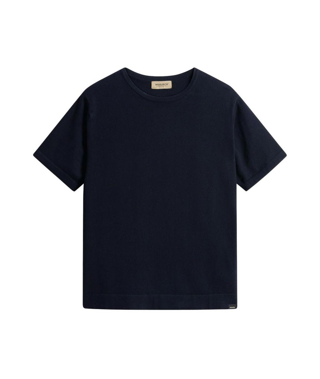 WOOLRICH Синяя хлопковая футболка, фото 1