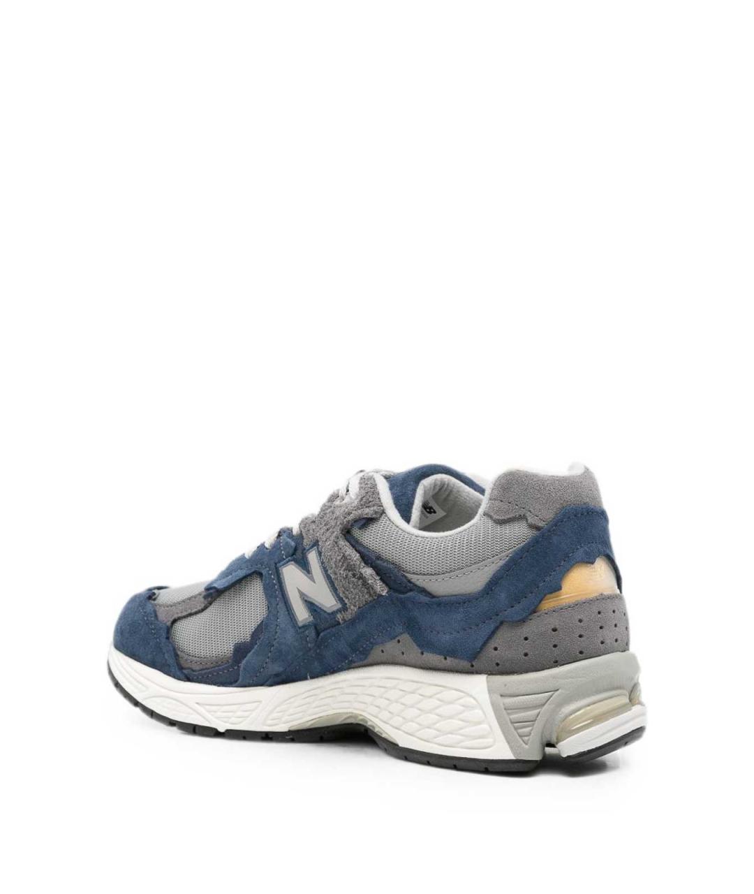 NEW BALANCE Синие синтетические низкие кроссовки / кеды, фото 2