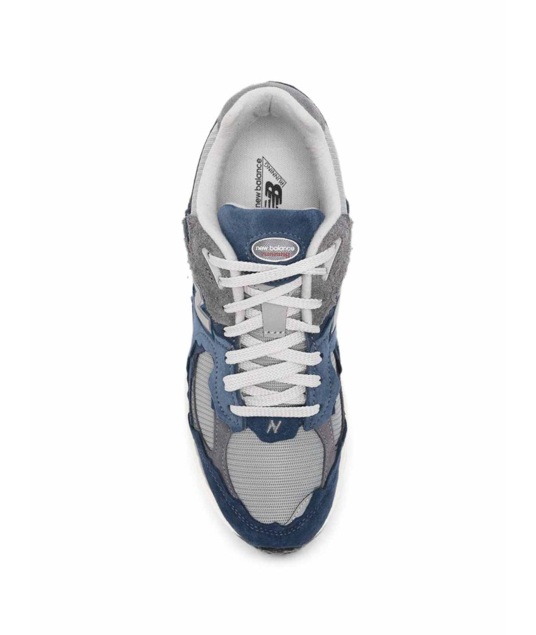 NEW BALANCE Синие синтетические низкие кроссовки / кеды, фото 3