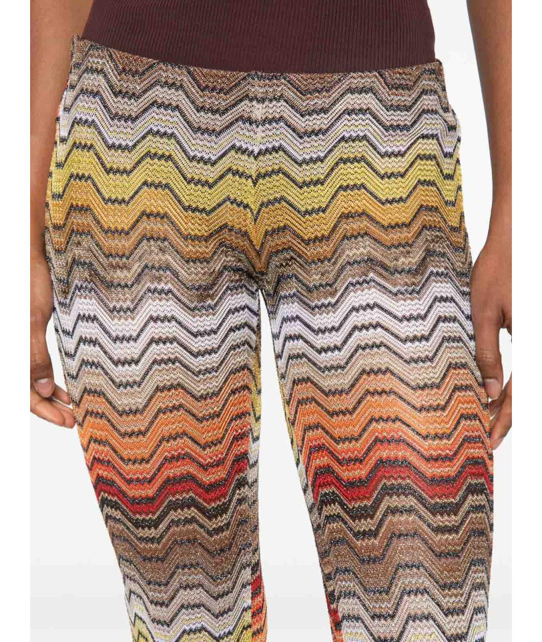 MISSONI Мульти вискозные прямые брюки, фото 2