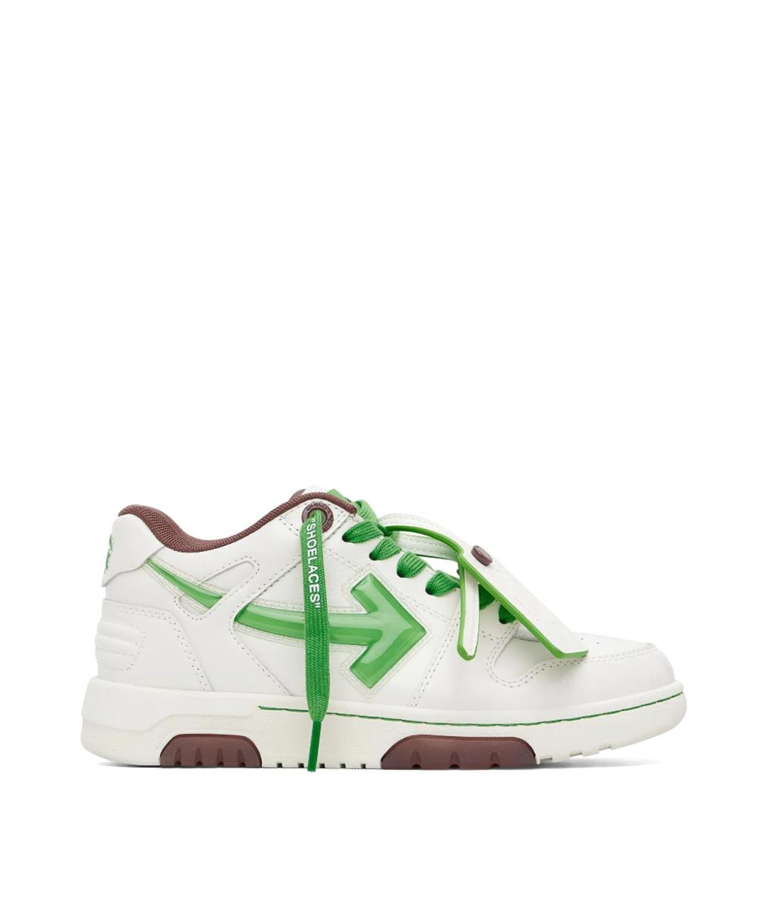 OFF-WHITE Мульти кожаные кроссовки, фото 1