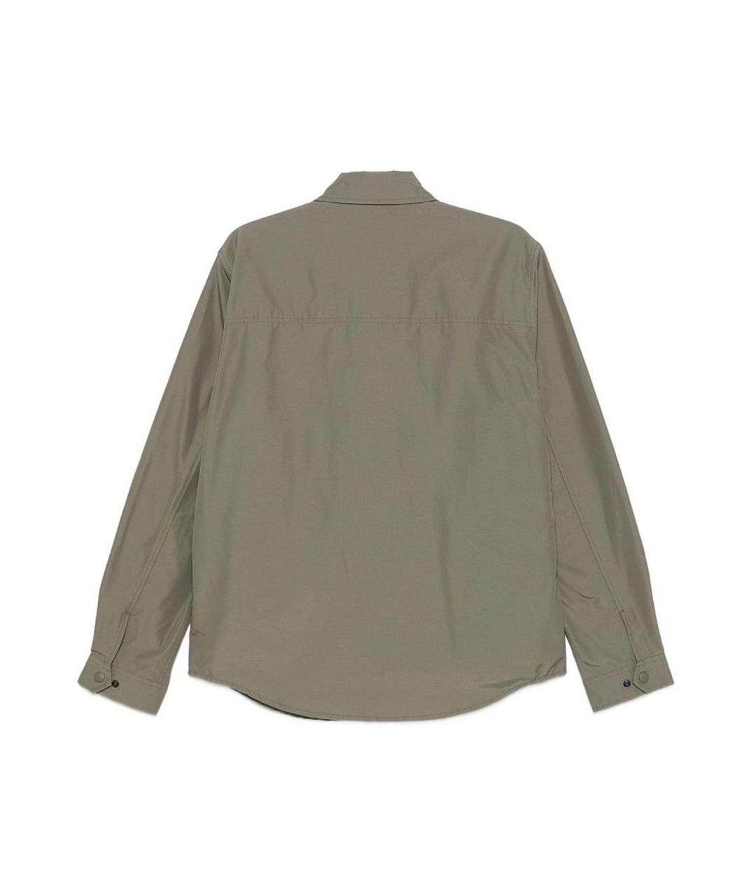 WOOLRICH Зеленая хлопковая кэжуал рубашка, фото 2