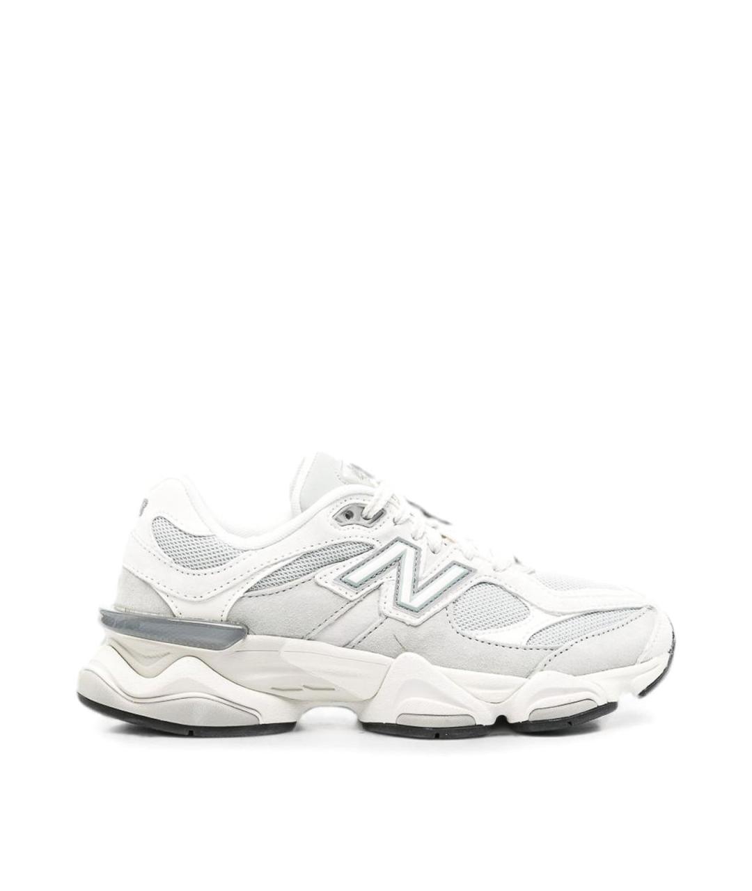 NEW BALANCE Серые замшевые кроссовки, фото 1