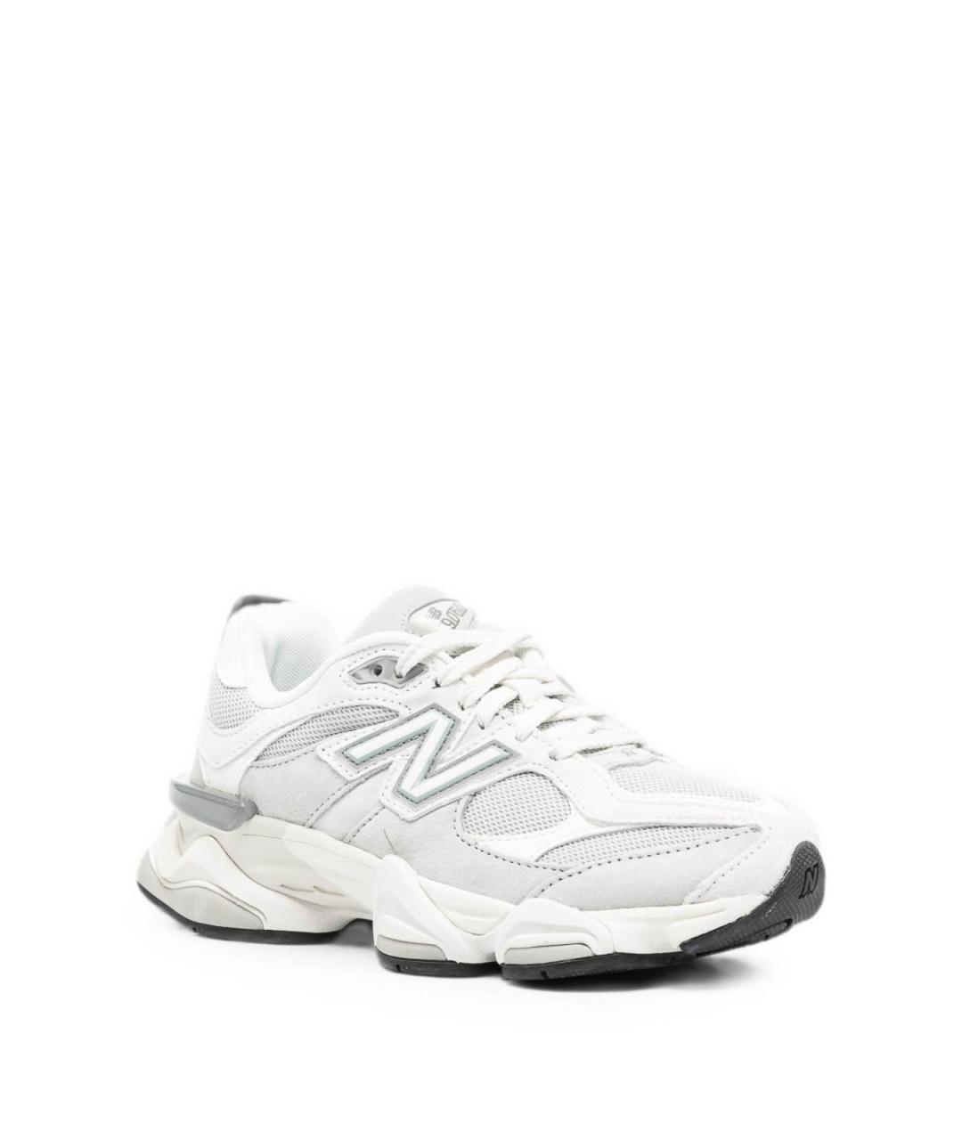 NEW BALANCE Серые замшевые кроссовки, фото 4