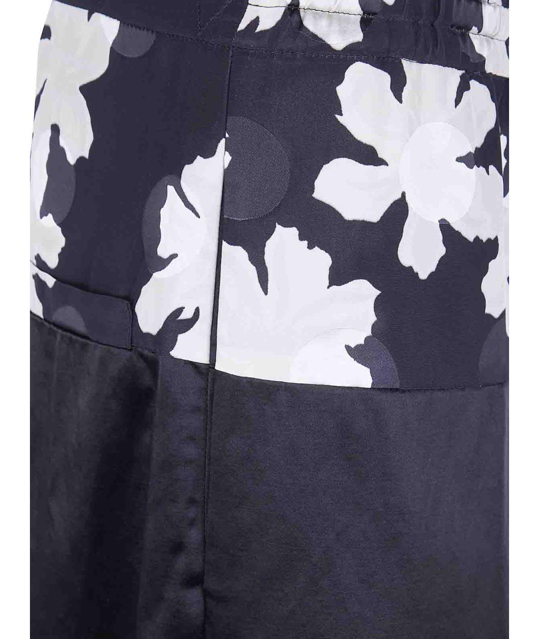 DRIES VAN NOTEN Черные хлопковые повседневные брюки, фото 3