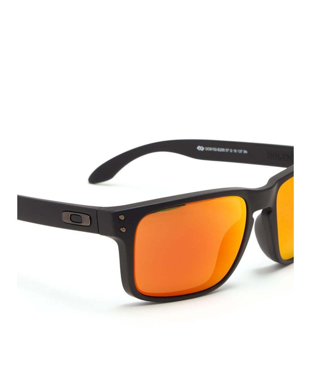 OAKLEY Черные металлические солнцезащитные очки, фото 3