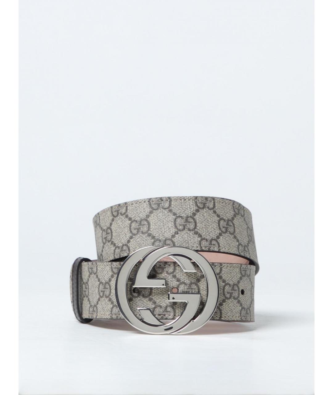 GUCCI Бежевый ремень, фото 3