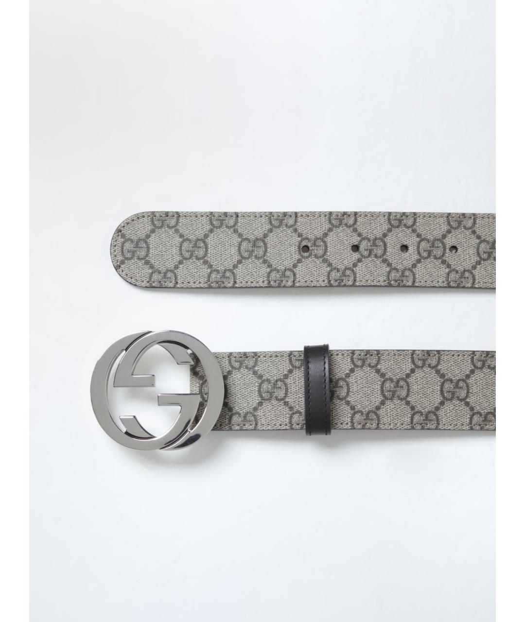 GUCCI Бежевый ремень, фото 2