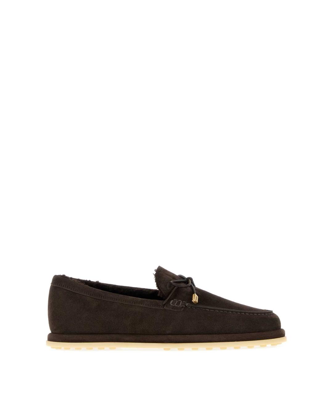 TOD'S Коричневые кожаные лоферы, фото 1