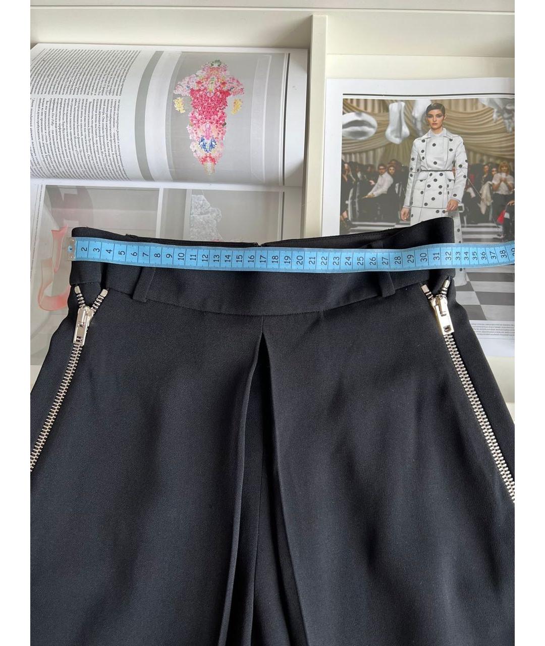 ALEXANDER WANG Черные вискозные брюки широкие, фото 3