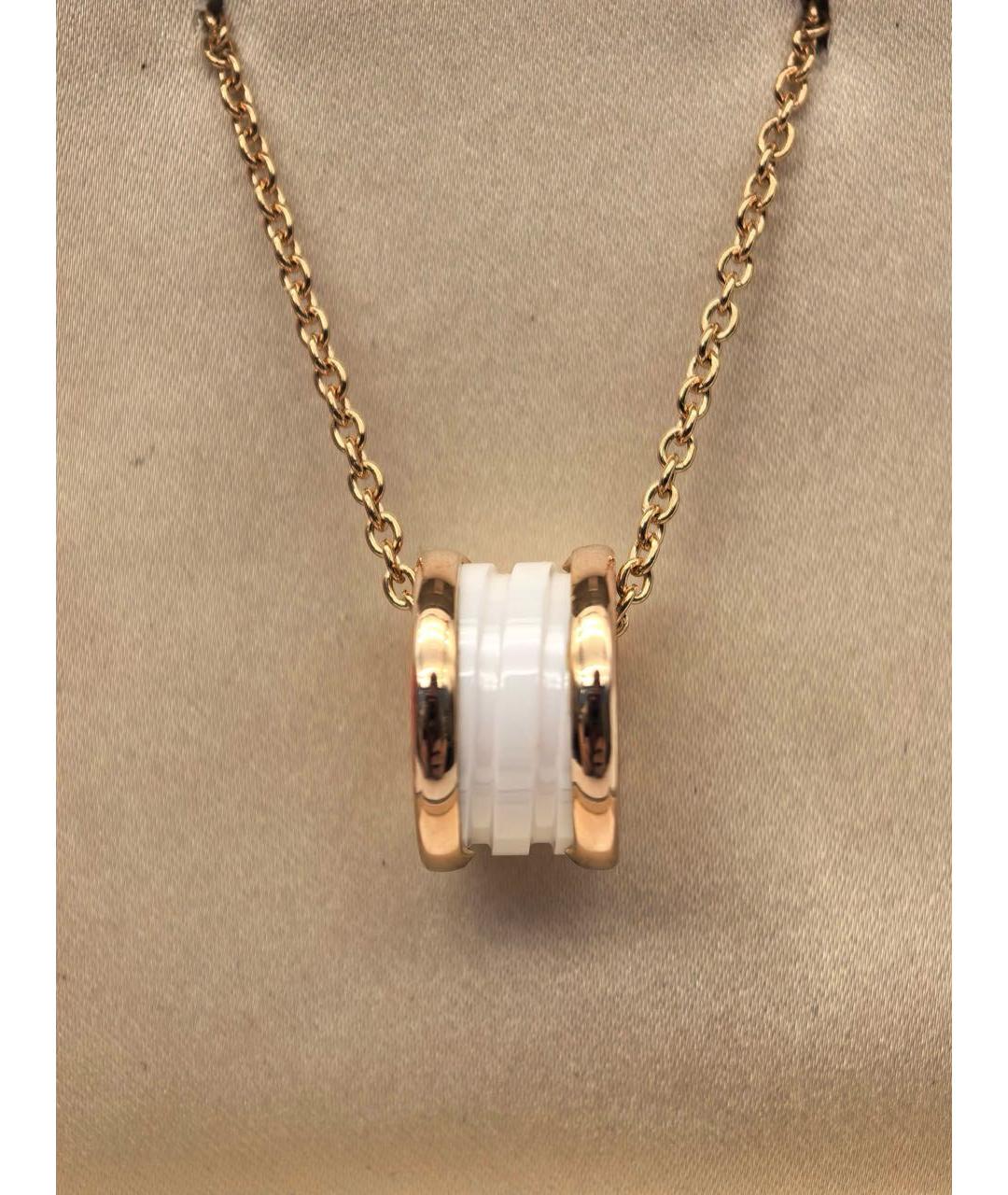 BVLGARI Золотое колье из розового золота, фото 2