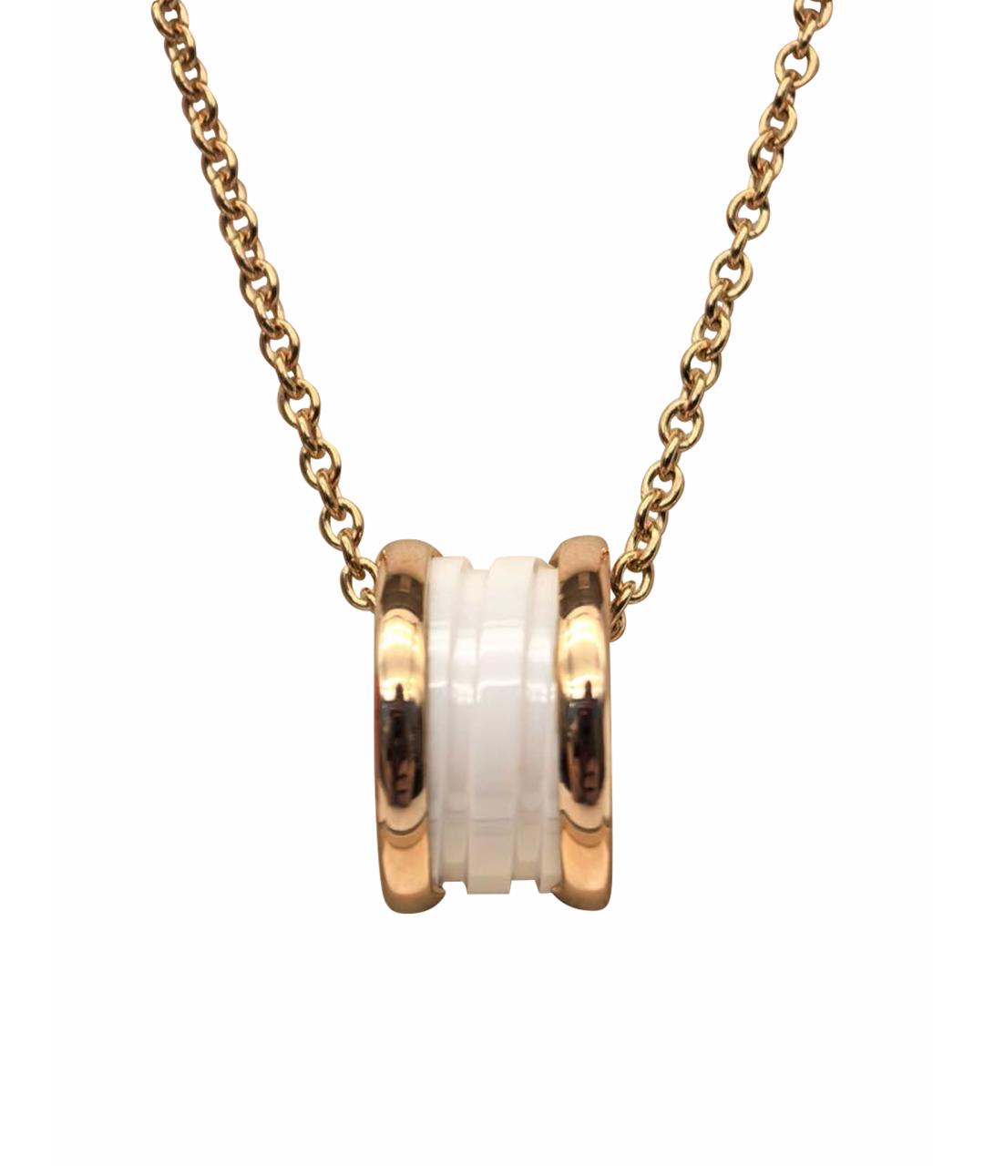BVLGARI Золотое колье из розового золота, фото 1