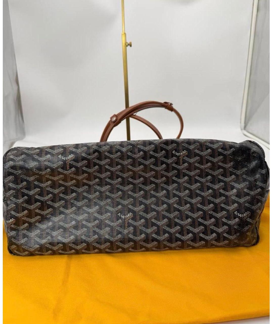 GOYARD Коричневая пляжная сумка, фото 6