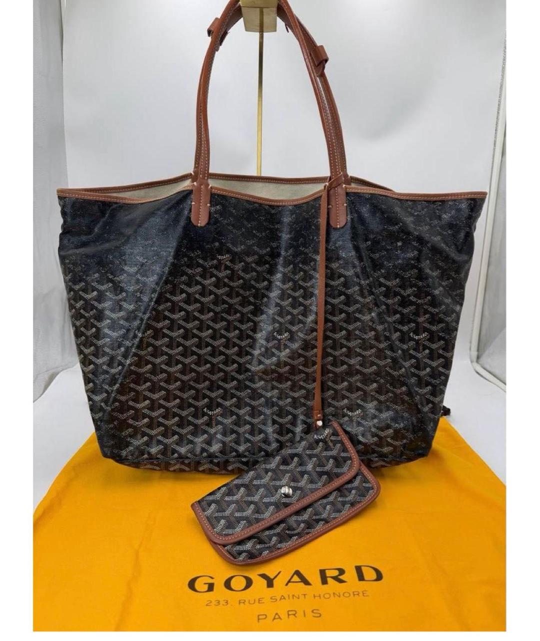 GOYARD Коричневая пляжная сумка, фото 2