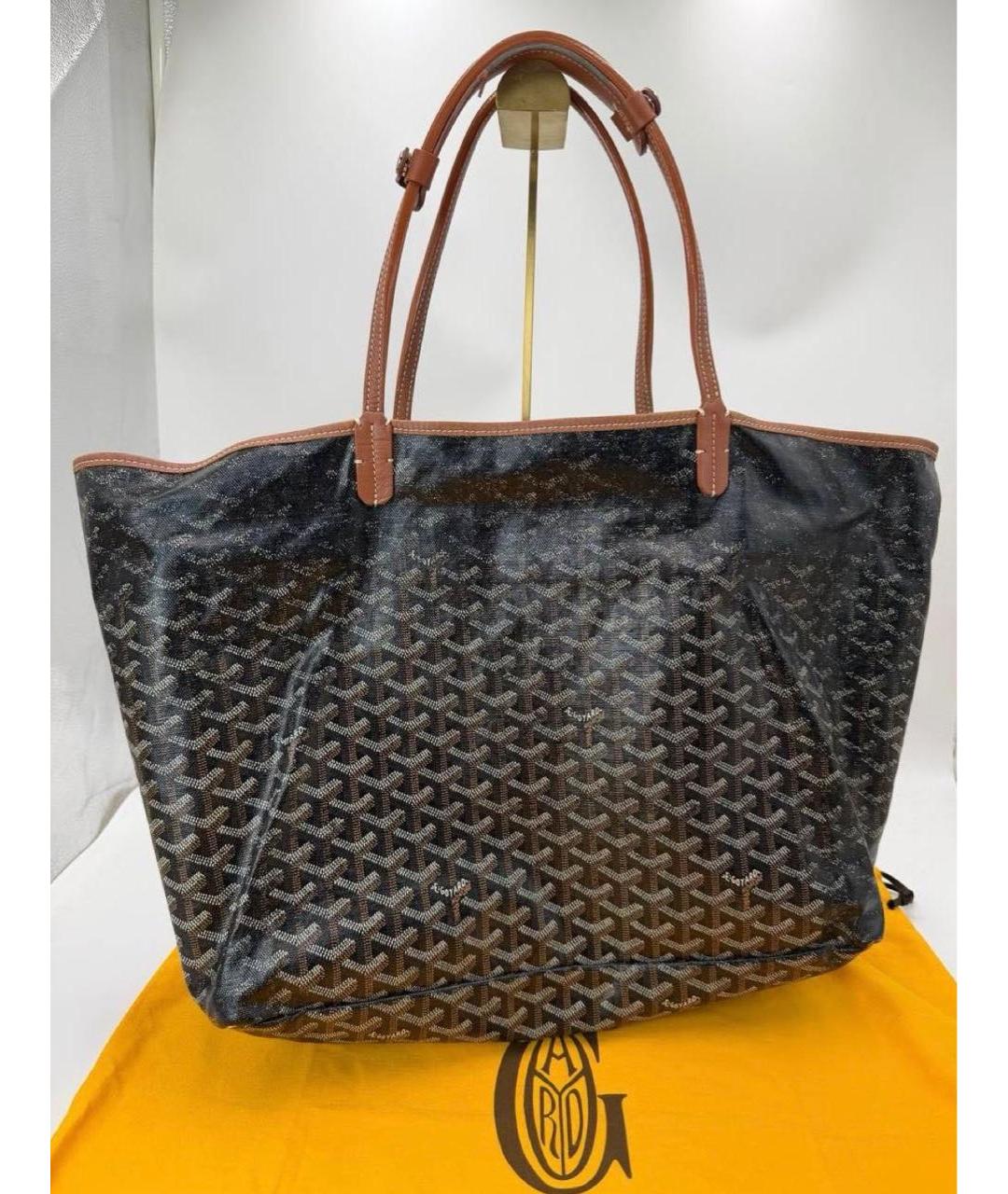 GOYARD Коричневая пляжная сумка, фото 3