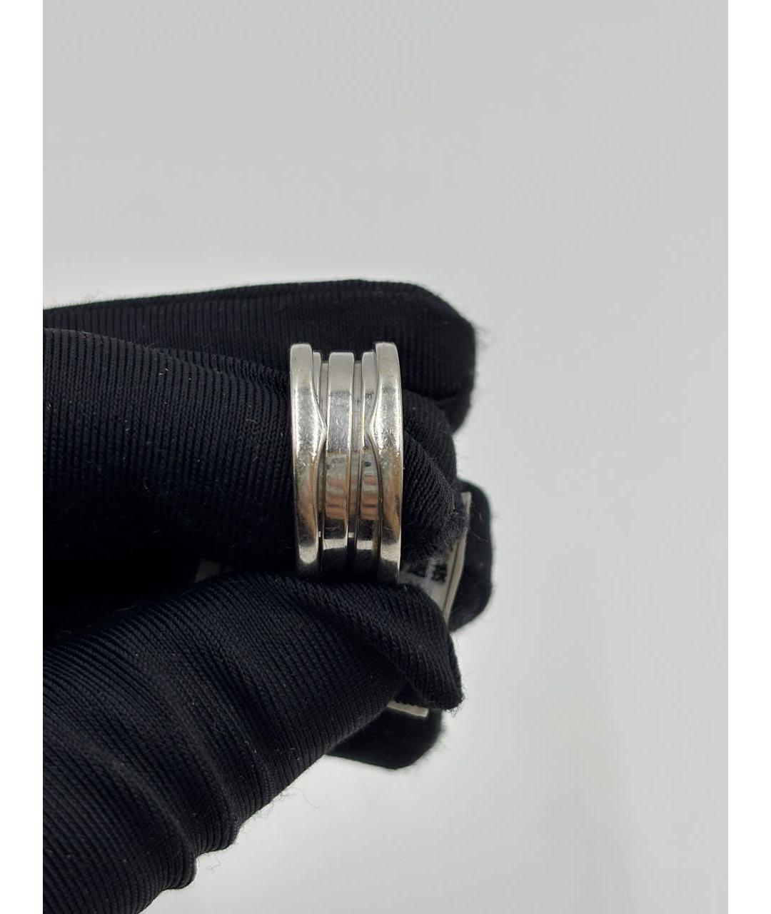 BVLGARI Серебряное кольцо из белого золота, фото 2