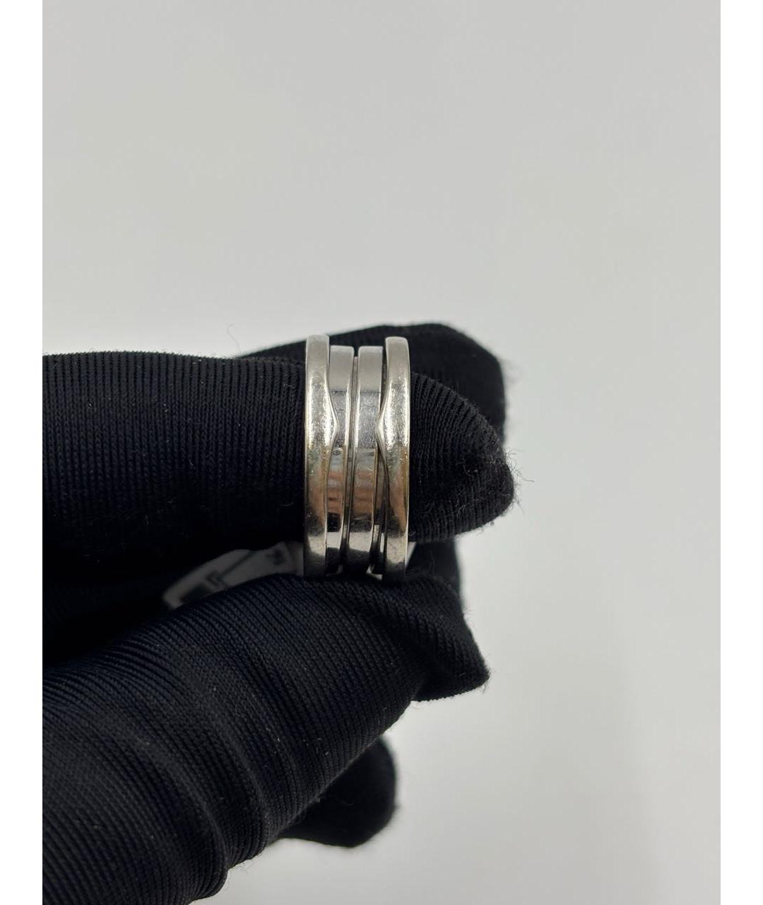 BVLGARI Серебряное кольцо из белого золота, фото 5