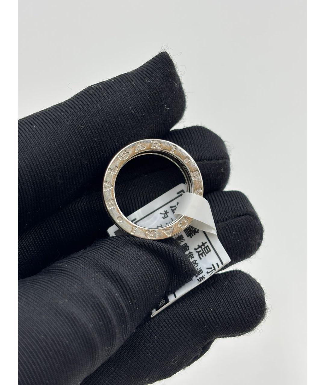 BVLGARI Серебряное кольцо из белого золота, фото 3