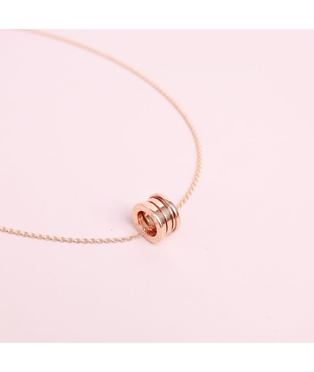 BVLGARI Золотое колье из розового золота, фото 2